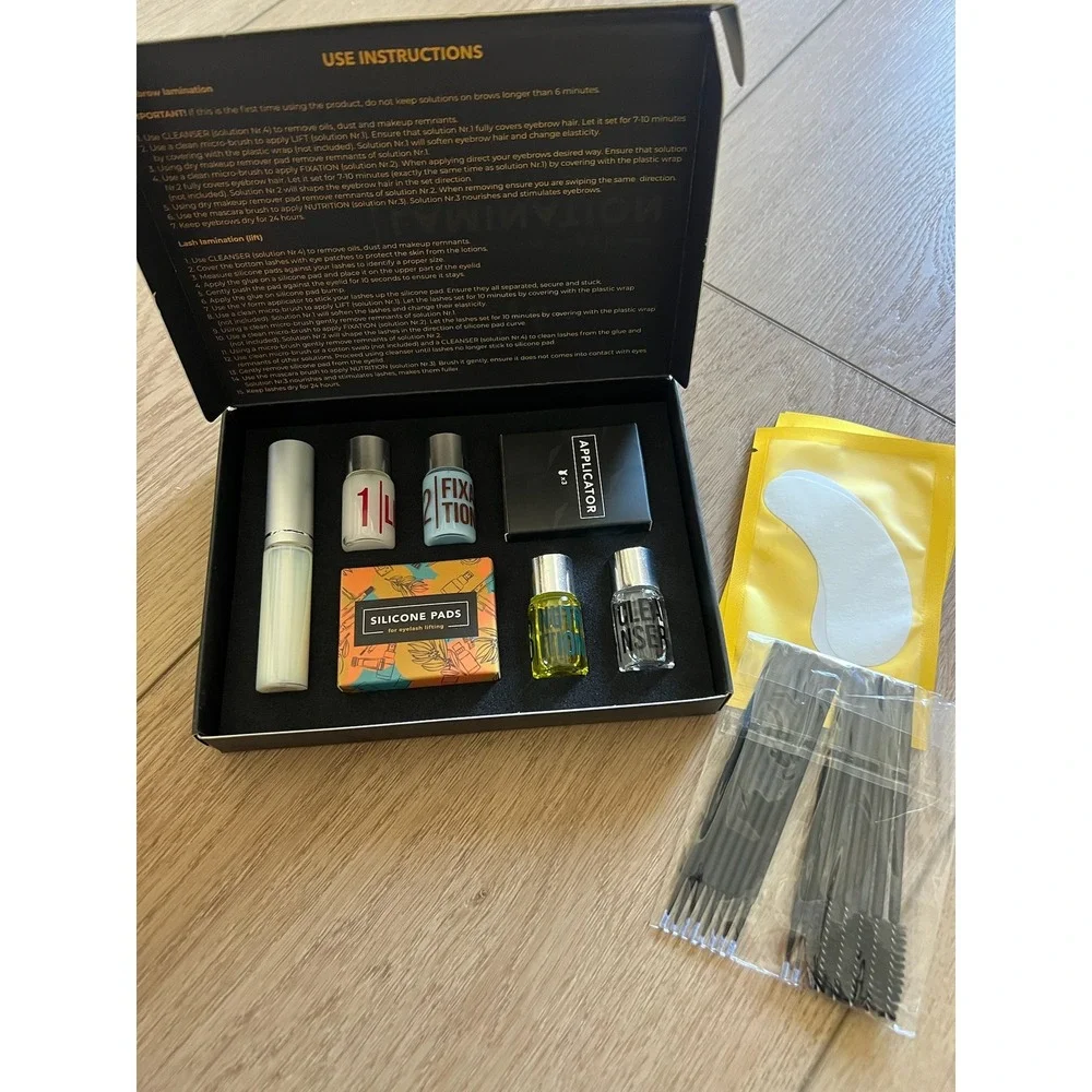 Elevate The Beauty Eyebrow and Lash Lamination Kit 2‎ in 1 Solution